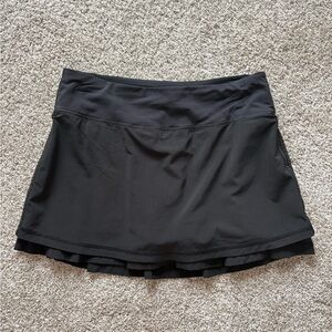 lululemon athletica Black Mini Skort